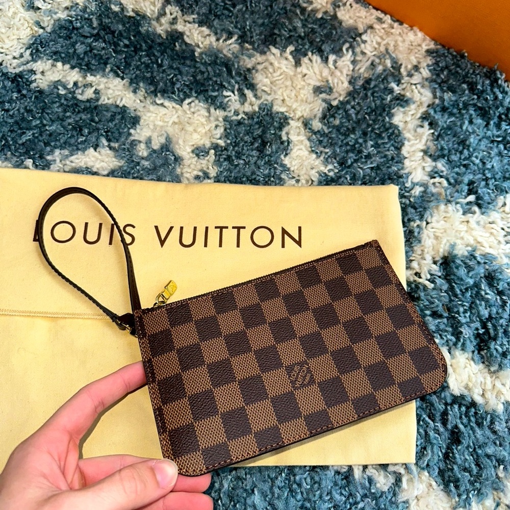 Louis Vuitton Wristlet Neverfull PM Pouch